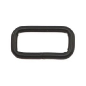 Loops 20/7 mm per 10 st. zwart